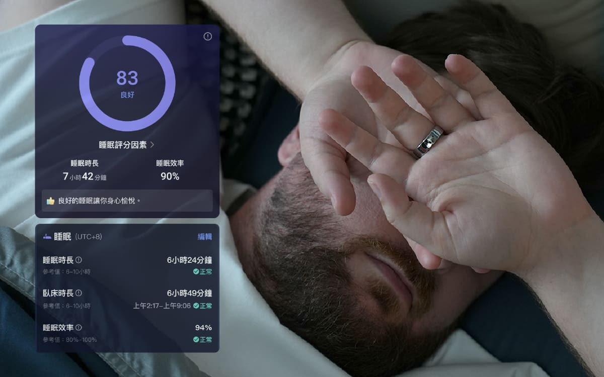 RingConn Gen3智慧戒指app介面